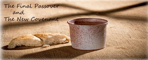 The Final Passover And The New Covenant