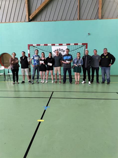 Podium tournoi du Carpont Trégor Badminton