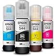 Kit 4 Cores Refil Tinta Epson T544 Original L3110 L3150 Lacrado