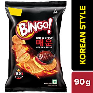 Buy Bingo Original Style Korean Style Hot Spicy Potato Chips Online