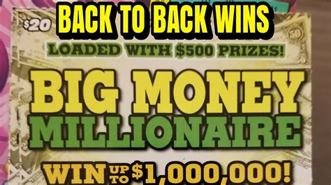 New 20 Big Money Millionaire Pa Lottery Scratch Tickets Youtube