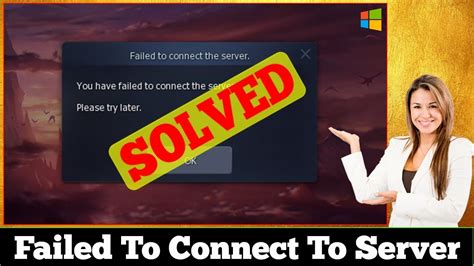 SOLVED Failed To Connect To Server Error Problem Issue YouTube