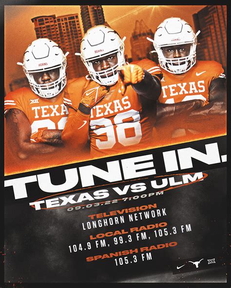 2022 Texas Football social graphics on Behance