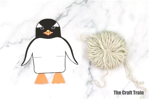 Pom pom penguin craft - The Craft Train