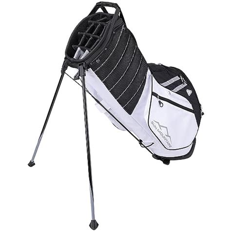 Sun Mountain 2024 45ls 14 Way Golf Stand Bag Whiteblack Peach Frog