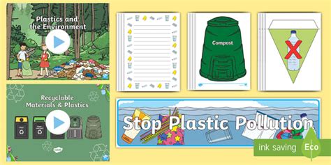 Plastic Pollution Resource Pack World Environment Day Resources