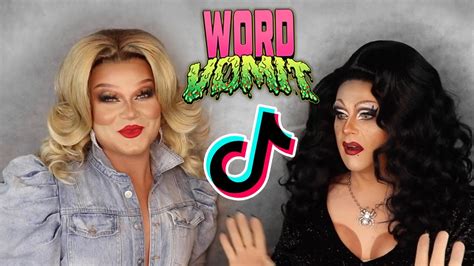 Drag Queens React Tik Tok Ft Ellawarra And Roxee Horror Youtube