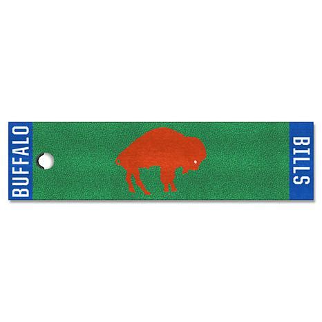 Officially Licensed Nfl Vintage Logo Putting Green Mat Hsn