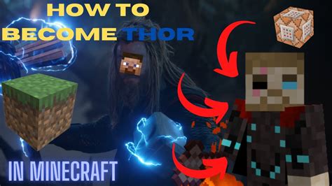 How To Become Thor In Minecraft YouTube