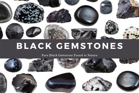 Black Gemstones List Of 15 Black Gems Artofit