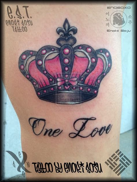 Letras One Love Tatuaje Dusolapan