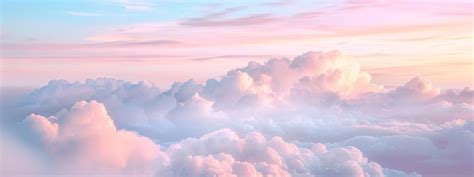 Premium Photo | Clouds background in soft warm pastel and neutral ...