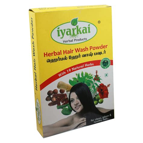 Iyarkai Herbal Hair Wash Powder 250gm Iyarkai Herbal Products