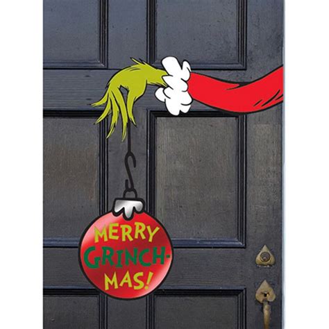 Traditional Grinch Door Decoration Michaels