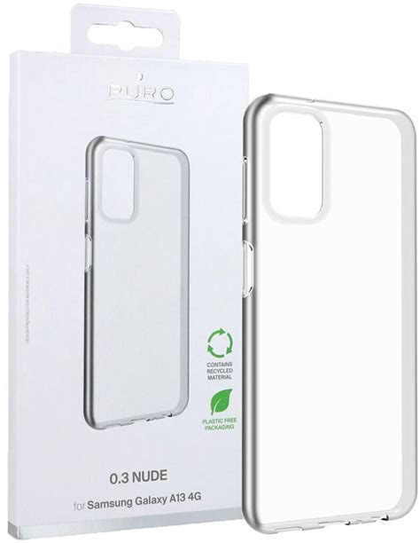 Puro Nude 0 3 für Samsung A13 4G A135 ir arba SGA134G03NUDETR Galaxy A13 4G Smartphone Hülle