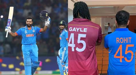 Rohit Sharma On Breaking Chris Gayles Six Hitting Record A Small