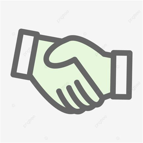 Handshake Fillay Icon Vector Handshake Icon Agreement Business Png