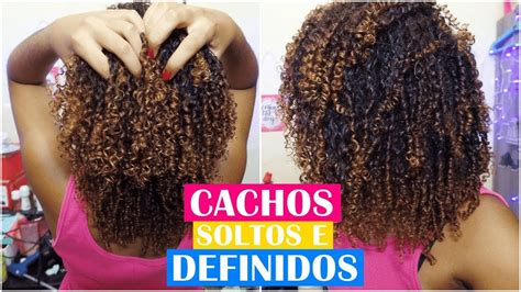 Cachos Soltos E Definidos Dedoliss Atualizado Youtube