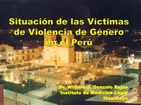 PPT Situación de las Víctimas de Violencia de Género en el Perú