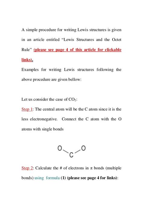 Lewis dot structure of CO2