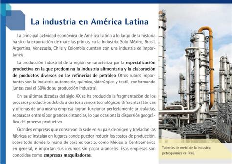 Prof Hernán Alanís año La industria en América Latina y en América Anglosajona