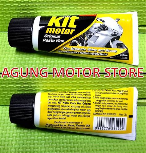 Jual Pengkilap Cat Body Kit Kit Odol Kit Motor Paste Wax Original