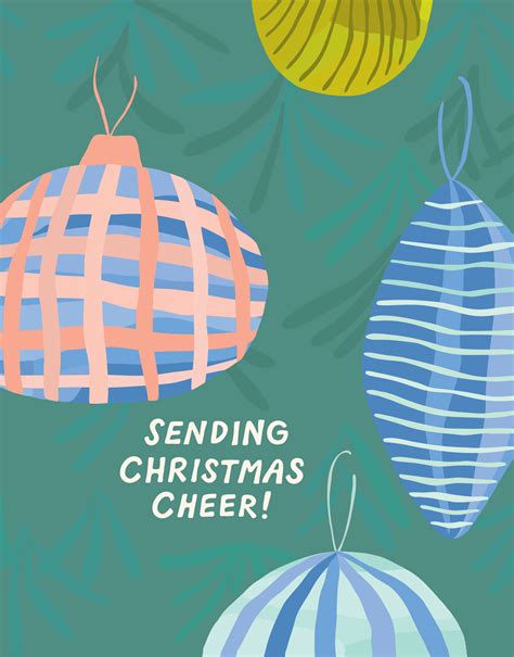 Sending Christmas Cheer By Odd Daughter Postable