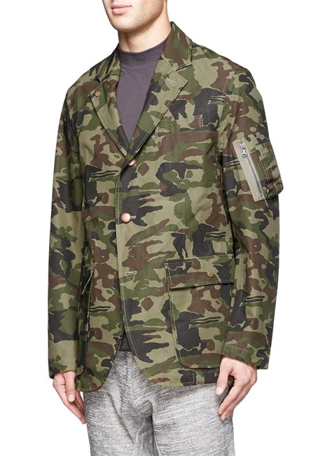 Nanamica Gore Tex® Camouflage Field Jacket For Men Lyst