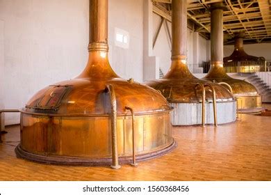 Brewery Tanks Brewing Beer Industrial Work Stock Photo 1560368456 ...