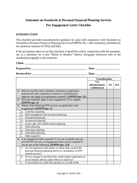 Aicpa Engagement Letter Templates Prntbl Concejomunicipaldechinu Gov Co