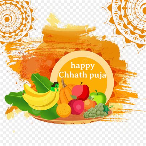 Happy Chhath Puja PNG Picture Hand Drawn Happy Chhath Puja Festival