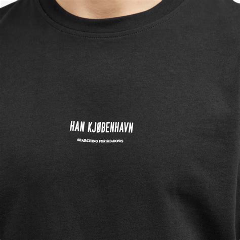 Han Kjobenhavn Shadows Moon T Shirt Black END US