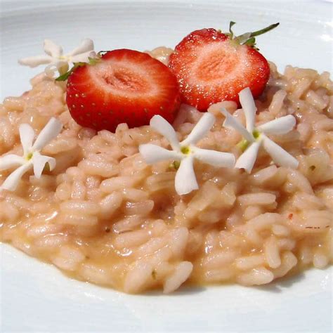 Risotto Alle Fragole Erdbeerrisotto Rezept ESSEN UND TRINKEN