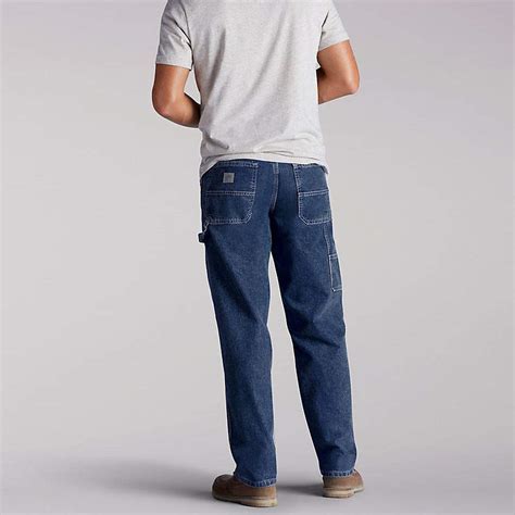 Lee Mens Loose Fit Carpenter Jean Denim Fit