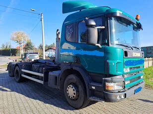 Scania 124 420 Hook Lift Truck For Sale Poland Duszniki AD38861