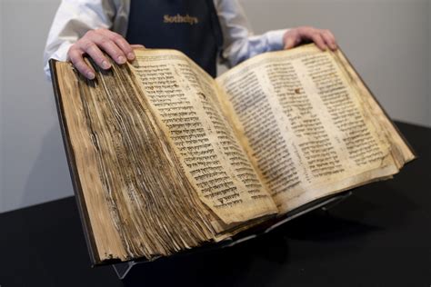 The Most Expensive Book Ever Auctioned Is A Hebrew Bible And Its