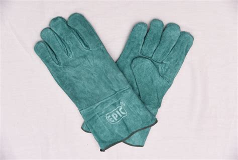 13″ Green Full Leather Hand Glove 1 Dozen Yeowchuan Hardware Online