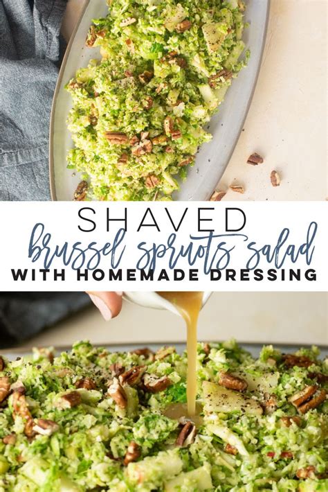 Shaved Brussel Sprouts Salad Recipe Mindful Avocado Artofit