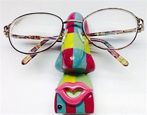 SAVE 1 20 Picasso Art Style Lip Nose Eyeglasses Holder Geometric