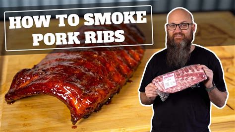 How To Smoke Pork Ribs A Beginner S Tutorial Aldi Ribs Youtube