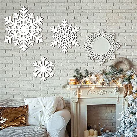 Ideas These Wooden Snowflake Wall Decorations Will Make Your Home