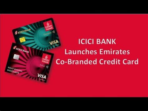 ICICI Bank Launches Co Branded Credit Card With Emirates Skywards I New