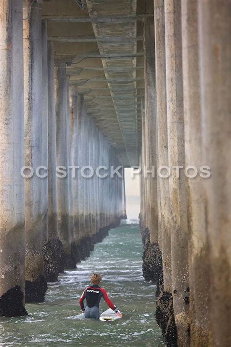 Surfing at Huntington Beach Pier | Huntington beach pier, Surfing ...