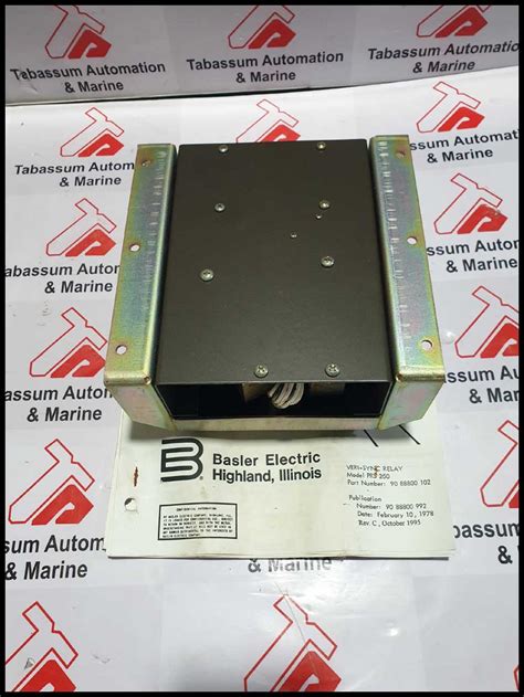 Basler Electric Prs Veri Sync Relay Basler Electric Prs