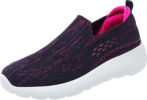 Walkingschuhe Mit D Mpfung Damen Breit Atmungsaktiv Sportschuhe