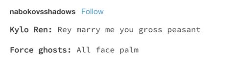 28 Tumblr Posts About The Last Jedi Romance Thatll Make You Lolsob