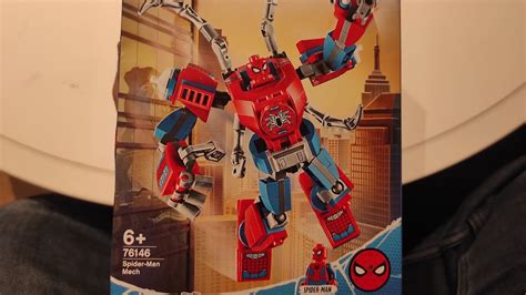 Unboxing Lego 76146 Spider Man Mech Youtube