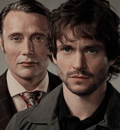 Pin De Waterboi En Hannibal Hugh Dancy Mads Mikkelsen Fotos De