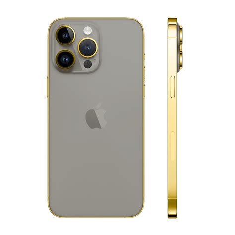 Iphone 16 Pro Max Edge Of Gold Natural Titanium Craftbymerlin