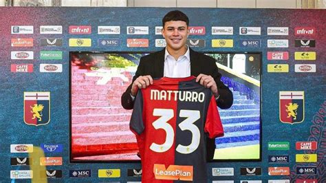 Genoa Matturro Un Nuovo Calciatore Rossobl Il Secolo Xix